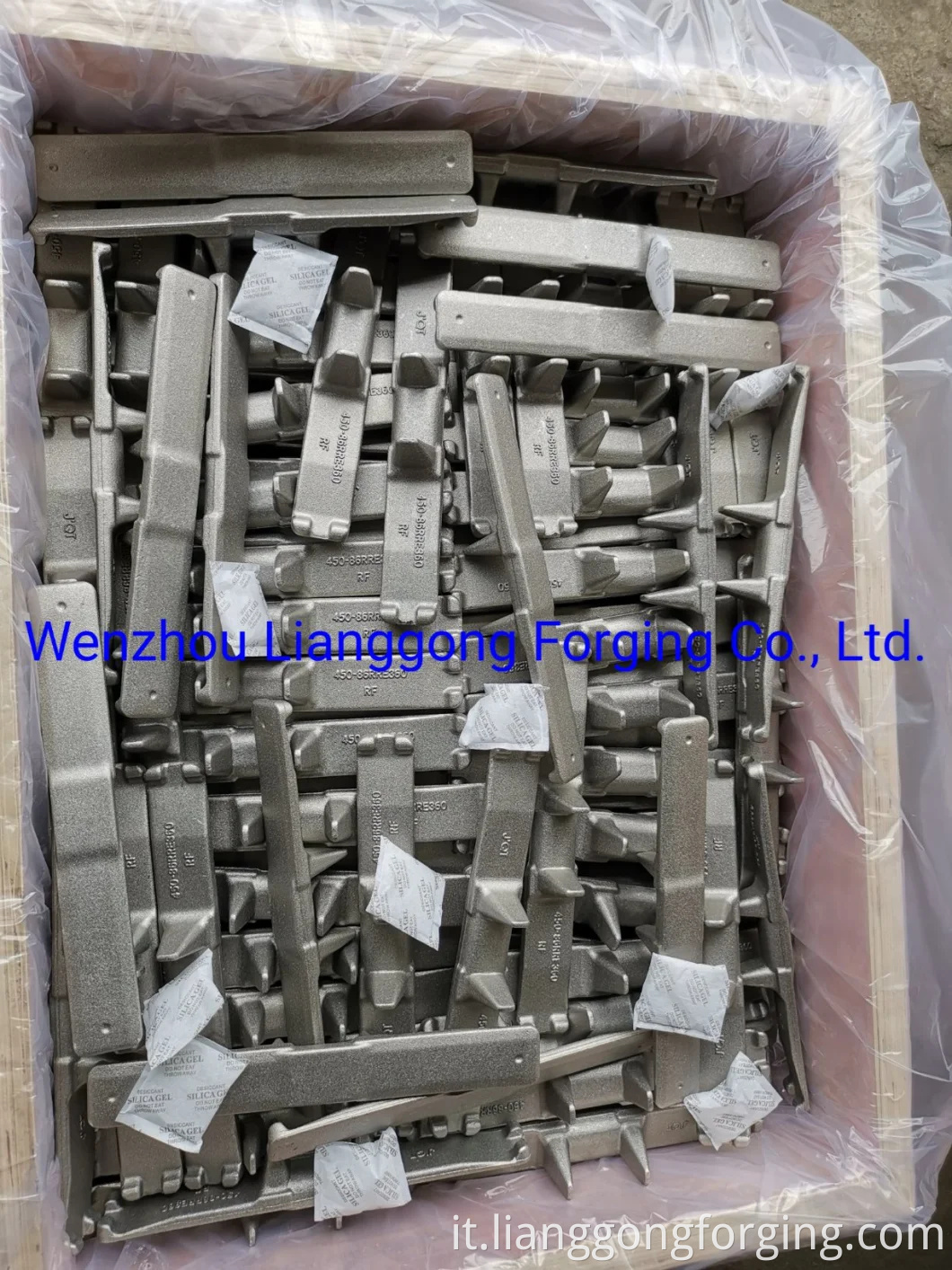 Forging Metal Core for Rubber Track Used in Construction Machinery